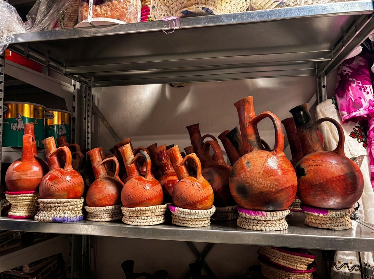 Terracotta jebena's